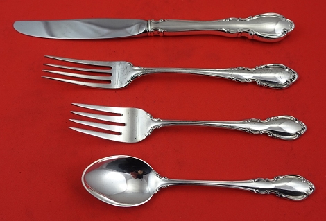 Regular 4-pc Setting availability based on stock listed below - Legato by Towle - Sterling